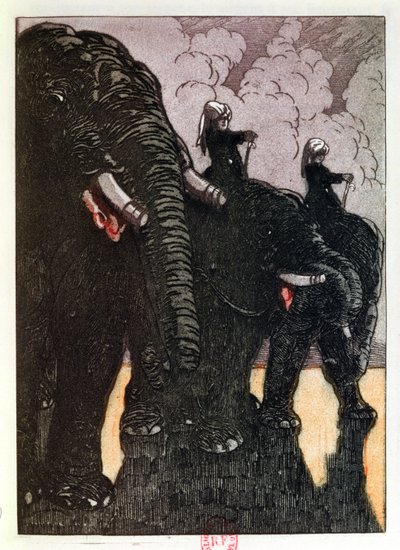 Die Garde der Königin, Illustration aus 